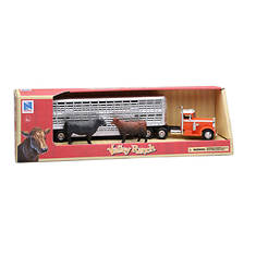 New-Ray 1:43 Mack Vintage Cattle Trailer