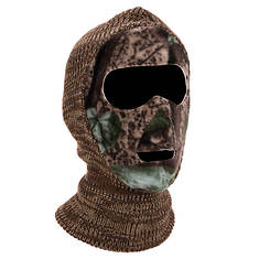 Quiet Wear Men's 2-Hole Reversible Face Mask