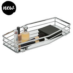 Home Details Double Rail Design Mirror Vanity Tray