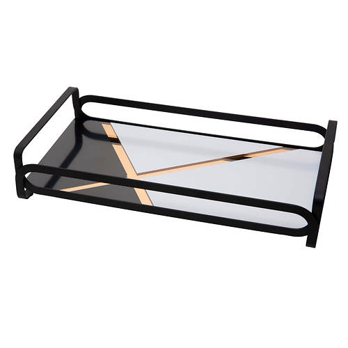 Home Details Color Block Vanity Tray