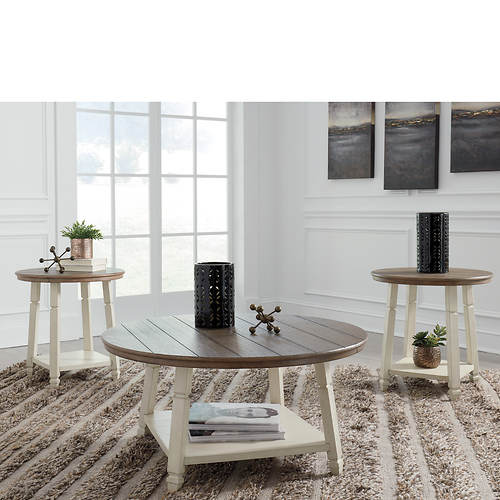 Signature Design by Ashley Bolanbrook 3-Piece Table Set