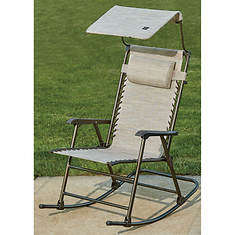 Bliss Deluxe Rocking Chair with Canopy