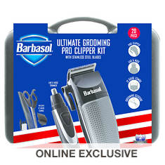 Barbasol Ultimate Grooming Pro Clipper Kit
