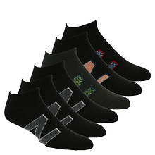 New Balance Men's Active Cushion Low Cut 6-Pack Socks