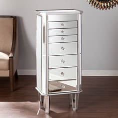 Southern Enterprises Margaux Mirrored Jewelry Armoire