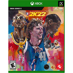 Xbox X NBA 2K22 75Th Anniversary