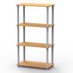 Home Basics 4-Tier Open Storage Shelf