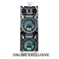 SuperSonic Dual 12" Light-Up BT DJ Speaker