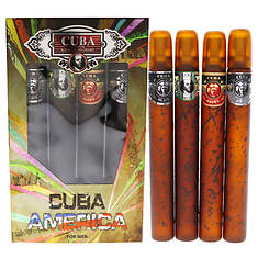 Cuba America for Men - 4 Pc Gift Set