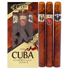 Cuba Trio 1 for Men - 3 Pc Gift Set
