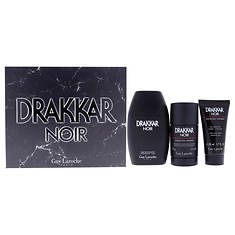 Guy Laroche Drakkar Noir for Men - 3 Pc Gift Set