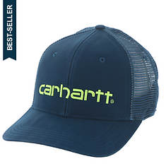 Carhartt Men's Canvas Mesh-Back Logo Graphic Cap