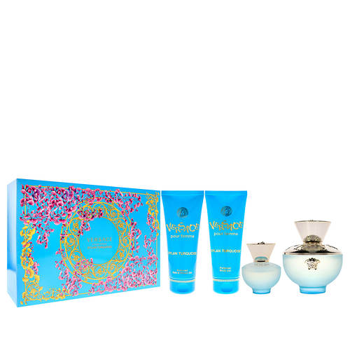 Versace Dylan Turquoise for Women - 4 Pc Gift Set