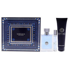 Versace Pour Homme for Men - 3 Pc Gift Set
