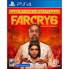 PS4 Far Cry 6 Steelbook Gold Edition