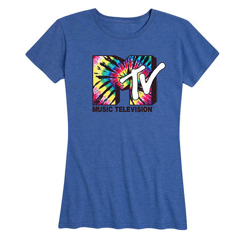 MTV Women's Tie Dye Tee