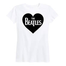 The Beatles Women's Heart Tee