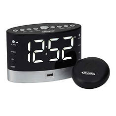 Jensen Alarm Clock with Pillow Vibrating