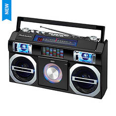 Studebaker Boombox with Bluetooth, CD Player and FM Radio - Opened Item