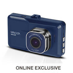 Minolta Dashcam 1080P/12mp W/3" LCD