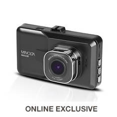 Minolta Dashcam 1080P/12mp W/3" LCD