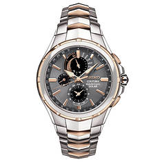 Seiko Coutura Solar Perpetual Chronograph 2-Tone Watch