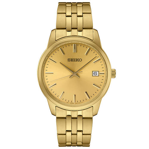 Seiko Essentials Gold-Tone Stainless Steel Watch