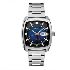 Seiko Recraft Automatic Silver-Tone Stainless Watch