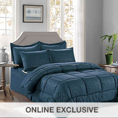 Elegant Comfort Bamboo 8-Piece Comforter Set