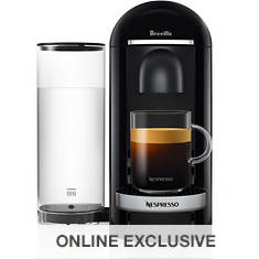 Breville Nespresso VertuoPlus Deluxe Coffee & Espresso Single-Serve Machine
