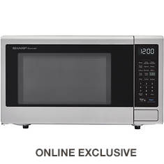 Sharp 1.1-Cu. Ft. Countertop Microwave with Alexa-Enabled Controls