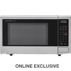 Sharp 1.4-Cu. Ft. Countertop Microwave with Alexa-Enabled Controls