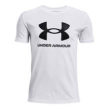 Under Armour Boys' Sportstyle Logo Tee