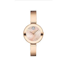 Movado Women's BOLD Ion-Plated Bangle Watch