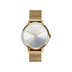 Women's MVMT Dot Flash Gold-Tone Stainless Steel Mesh Watch