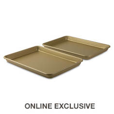 Vollrath 2-pc. Small Gold-Coated Non-Stick Sheet Pan 