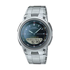 Casio Unisex Analog/Digital Steel Watch Black Dial