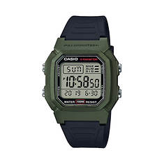 Casio Men's Large Sports Digital Watch Black/Green