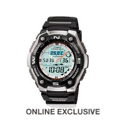 Casio Sports Gear Watch with Fishing Mode and Moon Data
