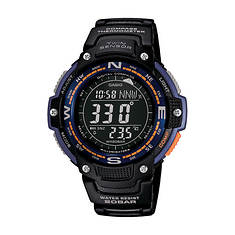 Casio Men's Twin Sensor Temperature/Compass Sport Watch Black