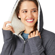 Free Country Women's Luxe+ Sherpa-Lined Full-Zip Hoodie
