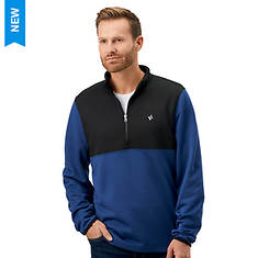 Vevo Active™ Men's Poly Fleece 1/2-Zip Pullover