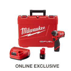 Milwaukee Tools M12 FUEL 1/4" Hex Impact Driver Kit