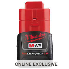 Milwaukee Tools M12 REDLITHIUM 2.0 Compact Battery