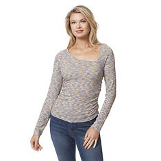 Jessica Simpson Women's Perry Ruched Knit Top