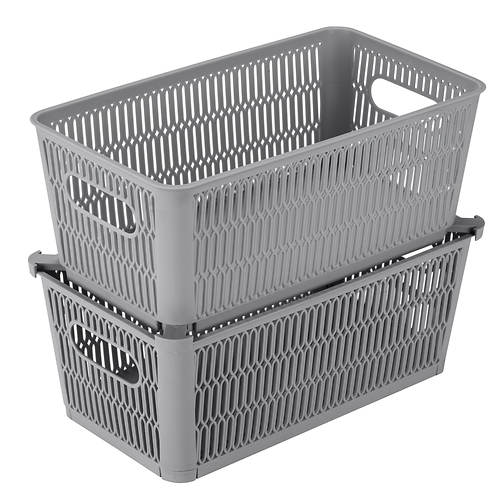 Slide-2-Stack-It Small Storage Baskets