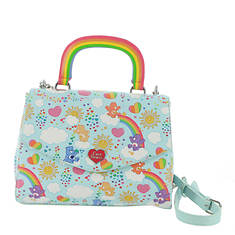 Loungefly Care Bears Rainbow Handle Crossbody Bag