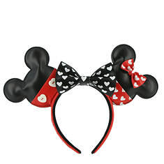 Loungefly Mickey+Minnie Valentines Headband