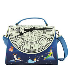 Loungefly Peter Pan Glow Clock Crossbody Bag