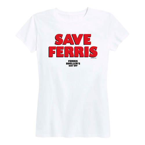 Ferris Bueller's Day Off Women's Save Ferris Tee